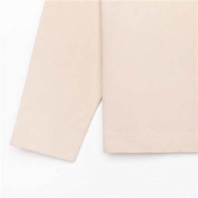 Костюм женский (толстовка, шорты) MIST, размер 44-46, бежевый