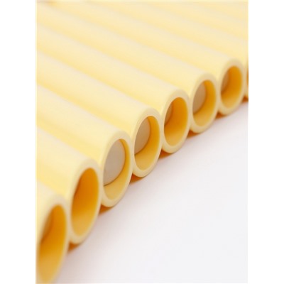 Пан-флейта Music Life 18 трубок, желтая, C, 26×25 см