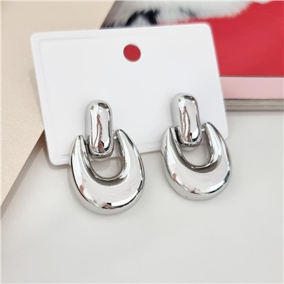 Серьги женские бижутерия на уши, коллекция LALIQ, арт.003.247