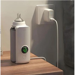 Портативный подогреватель бутылочек с контролем температуры, беспроводной подогреватель молока, подогреватель для путешествий, кемпинга, дома