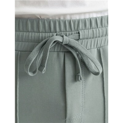 Брюки джоггеры на резинке из премиального футера двухнитки