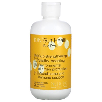 ION Biome, Gut Health For Pets, For Dogs and Cats, 8 fl oz ( 236 ml)