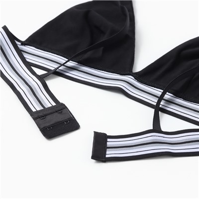 Бюстгальтер женский, цвет черный, размер 75A