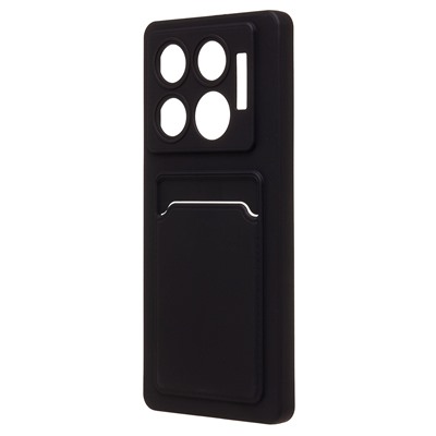 Чехол-накладка - SC337 с картхолдером для "Infinix GT 20 Pro" (black) (232735)