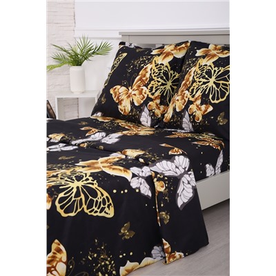 Комплект постельного белья Золотые бабочки