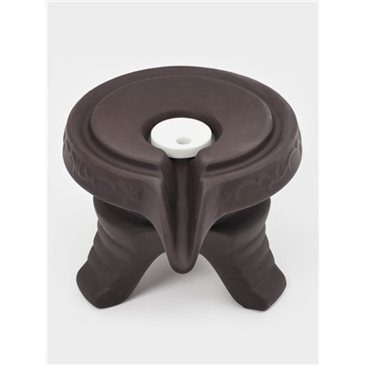 Набор для чайной церемонии ДЖЕКИЧАЙ, 8 в 1, на 6 персон, пиала 60 мл, чайник 200 мл, керамика, коричневый