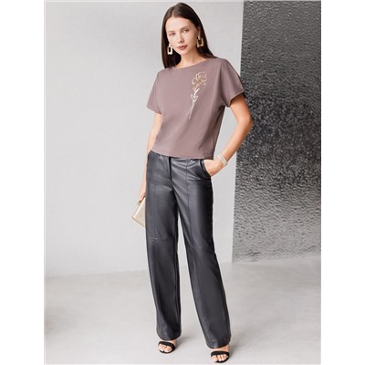 VILATTE Футболка D49.133