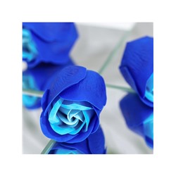 Мыльные розочки, трёхцветные, набор 6 шт.