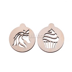 Набор "Кондитер" (100% хлопок) красный