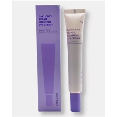 Deoproce Антивозрастной крем для век с бакучиолом Bakuchiol Repair Solution Eye Cream