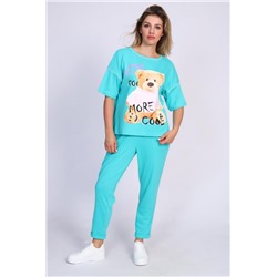 ТК 360 мишки Пижама (Изумрудный)