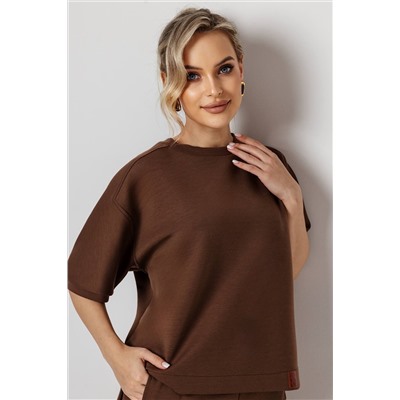 Блузка женская  4482Т/03/Коричневый
