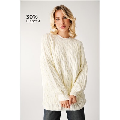 Женский свитер оверсайз Happyfox