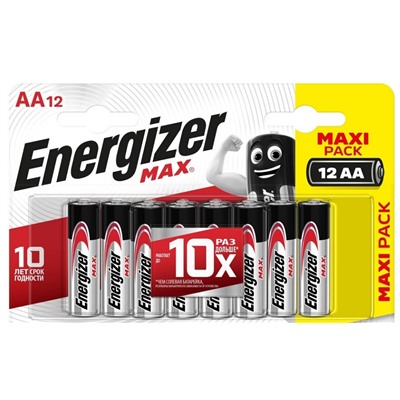 ENERGIZER LR6 блистер по 12шт, 1бат