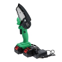 Пила цепная аккумуляторная ZITREK GreenSaw 20, 20 В, 2×1.5 Ач, шина 10 см, 5 м/с