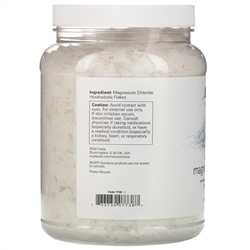 Now Foods, Solutions, магниевые хлопья, 100 % чистоты, 1531 г (3,37 фунта)