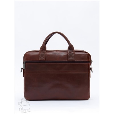Портфель мужской кожаный 0883Z coffee Zinimsk