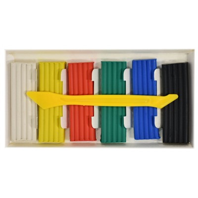 Пластилин   6цв 90гр.  ПКМ06 Каляка-Маляка