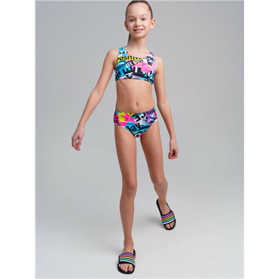 Купальный костюм трикотажный для девочек