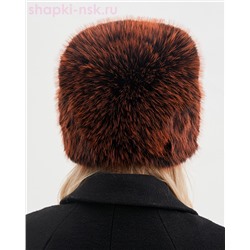 Люси экомех чернобурка Кубанка женская флис (56-57)