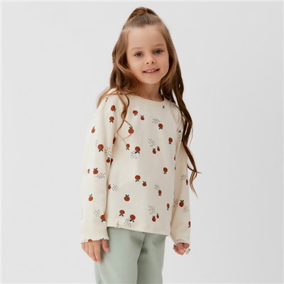 Лонгслив детский KAFTAN Oranges, размер 34 (122-128 см)