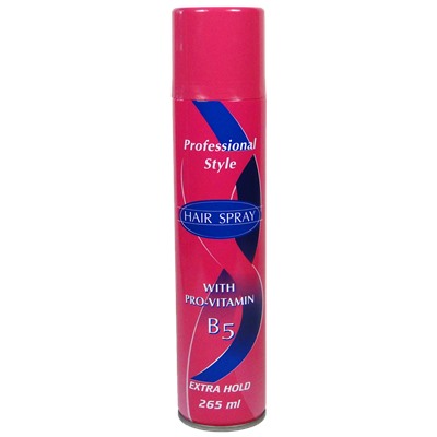 Лак для волос Professional Style, 3 Extra Hold экстрасильная фиксация, (Pro-Vitamin B5, Keratin), 265 мл