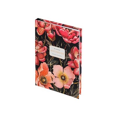 Престиж-блокнот А6  80л клетка "FLORA.PINK BLOSSOM" 3-80-005/56 Альт