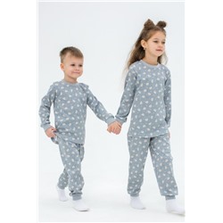 Пижама интерлок Морфей 10117 (Серый)