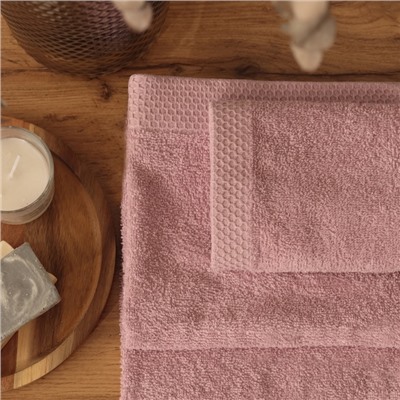 Набор махровых полотенец LoveLife Natural lavender, 3 шт.: 70×130.50×80.30×50 см, хлопок 100%