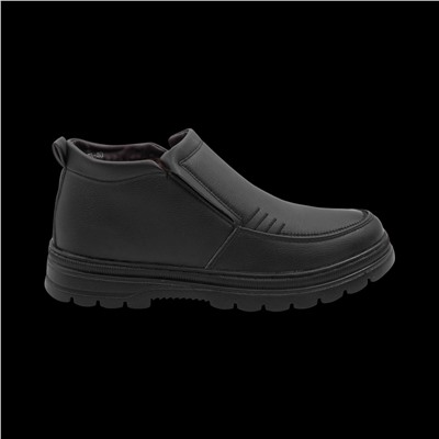 Ботинки на меху 6838 черные