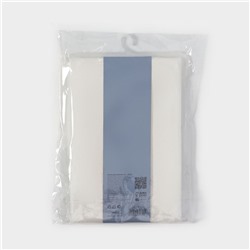 Штора для ванной «Осень», с люверсами, с утяжелителями, PEVA, 180×180 см, белая