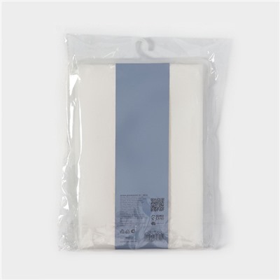 Штора для ванной «Осень», с люверсами, с утяжелителями, PEVA, 180×180 см, белая