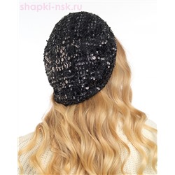 Шанелька пайетка МА мини Берет (56-58)