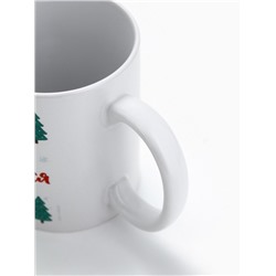 Кружка керамическая новогодняя «Сказка постучится в дом», лошадь, 320 мл