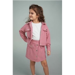 Вельветовый костюм для девочки Happyfox