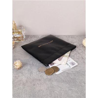 Косметичка 11х12 см черная / XN-001BL /уп 200/на магните