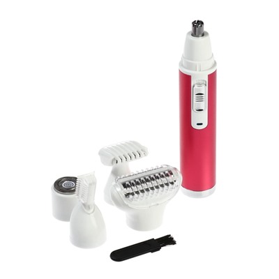 УЦЕНКА Триммер женский 5 в 1 LEP-06, от USB, розовый