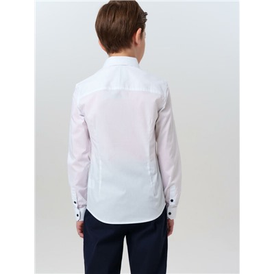Рубашка текстильная для мальчиков (slim fit)