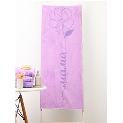 Полотенце махровое «Этель. Мама», 70×140 см, 100% хлопок, 420 г/м²