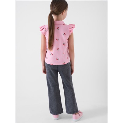 Брюки трикотажные для девочек