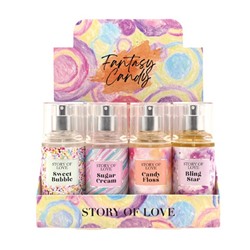 Парфюмированный спрей-мист для тела FANTASY CANDY Story of Love, 88 мл.