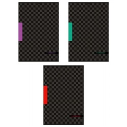 Тетрадь А4  48л клетка "Черная шахматка" 15205/3 Academy style