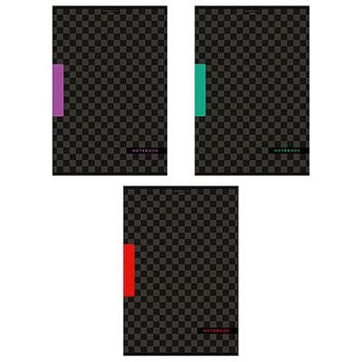 Тетрадь А4  48л клетка "Черная шахматка" 15205/3 Academy style