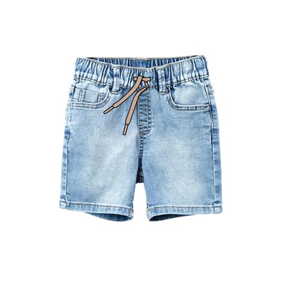Шорты текстильные джинсовые для мальчиков