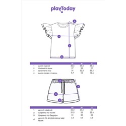 Костюм (Футболка+Шорты) PLAYTODAY, 1088584