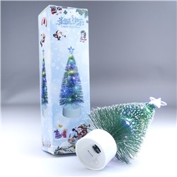 Елка настольная  20см микс