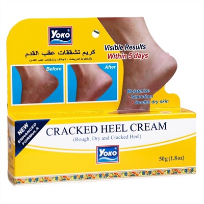 Siam Yoko Yoko Крем для ног от трещин на пятках / Cracked Heel Cream, 50 г