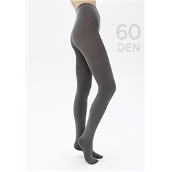Колготки из микрофибры ST622, плотность 60 den, цвет серый меланж