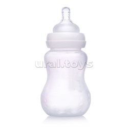 Молокоотсос ручной 4в1 с бутылочкой, запасными массажной накладкой и силиконовым клапаном, белый