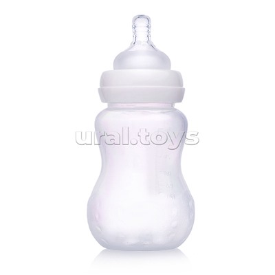 Молокоотсос ручной 4в1 с бутылочкой, запасными массажной накладкой и силиконовым клапаном, белый